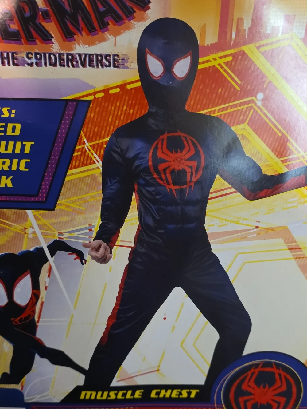 SPIDER-MAN MILES MORALES PADDED BOYS COSTUME